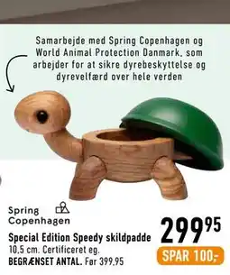 Imerco Special Edition Speedy skildpadde tilbud