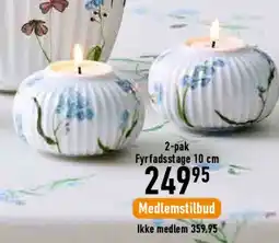 Imerco 2-pak Fyrfadsstage tilbud