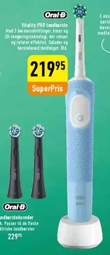 Imerco Oral-B Vitality / mellemklasse tandbørste tilbud