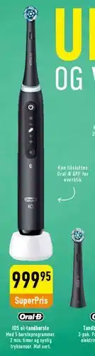 Imerco 105 el-tandbørste tilbud