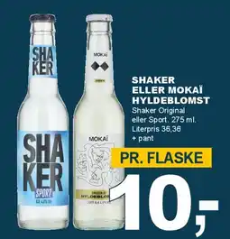 Let-Køb Shaker eller Mokai (hyldeblomst) tilbud