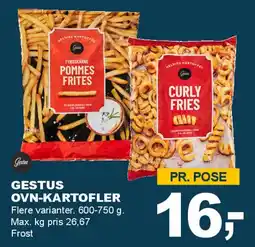 Let-Køb Gestus ovn-kartofler tilbud