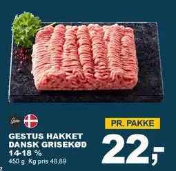 Let-Køb Gestus hakket dansk grisekød tilbud