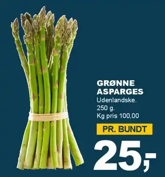 Grønne asparges
