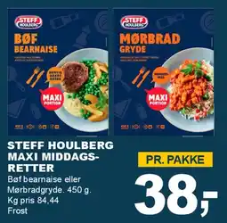 Let-Køb Steff Houlberg Maxi middagsretter tilbud