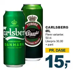 Let-Køb Carlsberg øl tilbud
