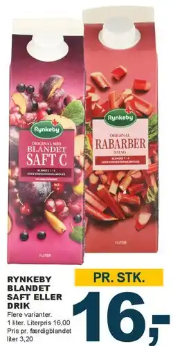 Let-Køb Rynkeby blandet saft eller drik tilbud