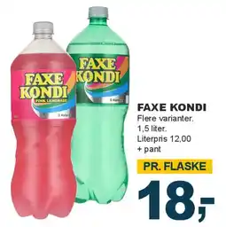 Let-Køb Faxe Kondi tilbud