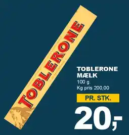 Let-Køb Toblerone Mælk tilbud