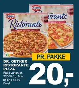 Let-Køb Dr. Oetker Ristorante Pizza tilbud