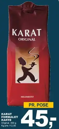 Karat Formalet Kaffe