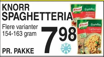 ABC Lavpris Knorr spaghetteria tilbud