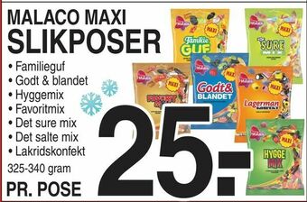 ABC Lavpris Malaco maxi slikposer tilbud