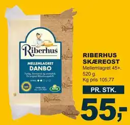 Let-Køb RIBERHUS SKÆREOST tilbud
