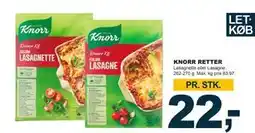 Let-Køb KNORR RETTER tilbud