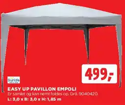jem & fix Easy Up Pavillon Empoli tilbud
