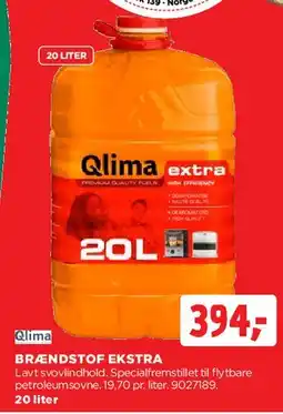 jem & fix Qlima Brændstof Ekstra tilbud