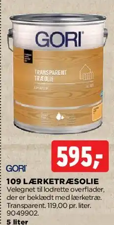 jem & fix GORI 109 Lakeret/Træbeskyttelse tilbud