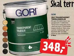 jem & fix GORI Transparent Træolie (Terrasseolie) tilbud