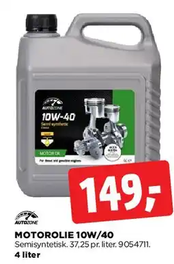 jem & fix Motorolie 10W/40 tilbud