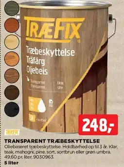 jem & fix Transparent træbeskyttelse tilbud