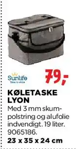 jem & fix KØLETASKE LYON tilbud