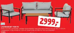 jem & fix Loungesæt Tokyo tilbud