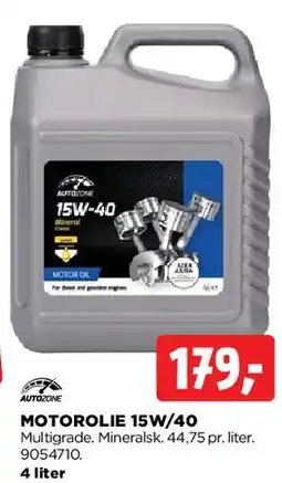 jem & fix Motorolie 15W/40 tilbud