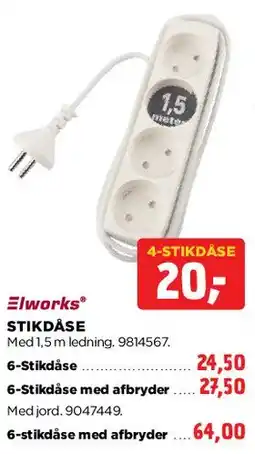 jem & fix Stikdåse tilbud