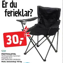 jem & fix Festivalstol tilbud