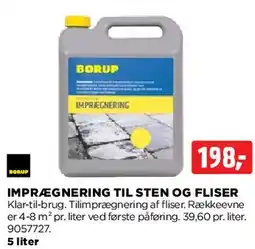 jem & fix Imprægnering til sten og fliser tilbud
