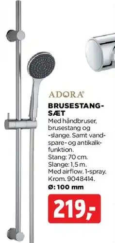 jem & fix Brusestangsæt tilbud