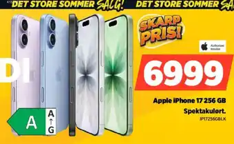 Authorized Reseller Apple iPhone 17 256 GB Spektakulørt.