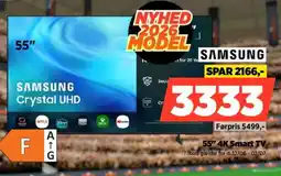 Power Samsung 55" 4K Smart TV tilbud
