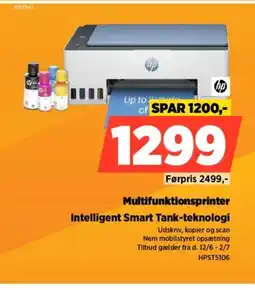 Power Hp Multifunktionsprinter Intelligent Smart Tank-teknologi tilbud