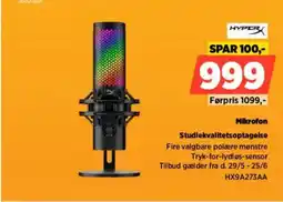 Power Hyper Mikrofon Studiekvalitetsoptagelse tilbud