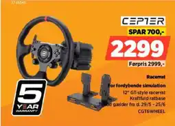 Power Cepter Racerrat For fordybende simulation tilbud
