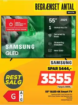 Power Samsung 55" QLED 4K Smart TV tilbud