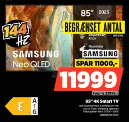 Power Samsung 85" 4K Smart TV tilbud