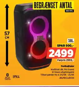 Power Jbl Festhøjttaler tilbud
