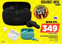 Power Jbl True Wireless hovedtelefoner Perfekt pasform tilbud