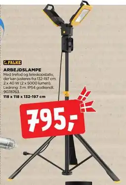 jem & fix ARBEJDSLAMPE tilbud