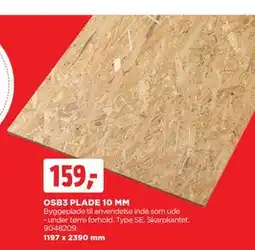 jem & fix OSB3 PLADE 10 MM tilbud