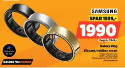Power Samsung Galaxy Ring Elegant, holdbar, smart tilbud