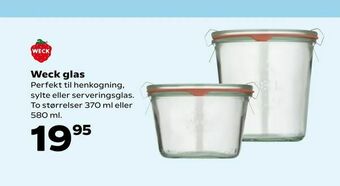 Weck glas