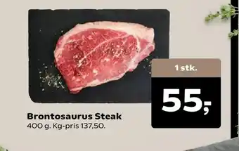 Kvickly Brontosaurus Steak tilbud
