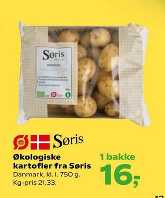 Økologiske kartofler fra Søris