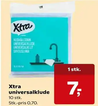 Kvickly Xtra universalklude tilbud