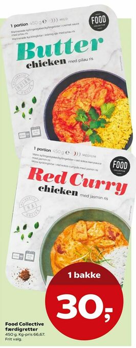 Kvickly Food Collective færdigretter tilbud
