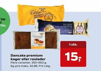 Dancake premium kager eller roulader